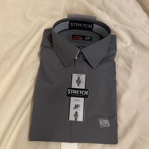 JF J. Ferrar stretch slim dress shirt
